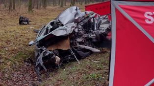 Gołuchów: Tragiczny wypadek. 32-letni kierowca zginął na miejscu