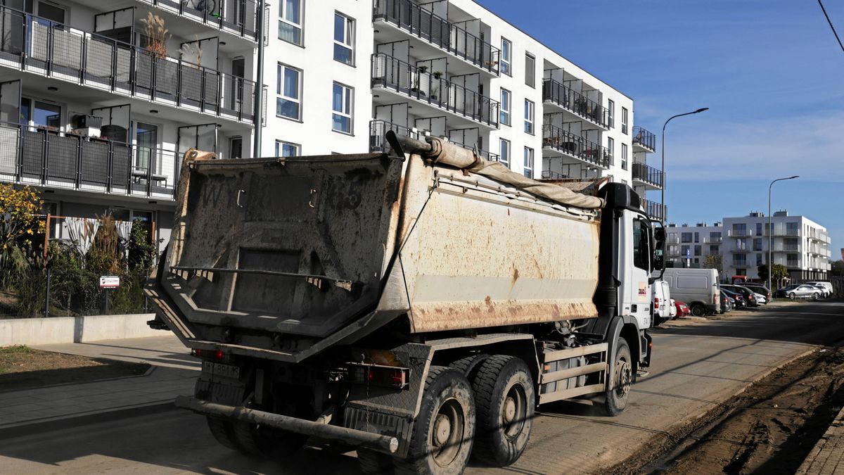 Na zdjęciu ul. Pawła Włodkowica na Białołęce