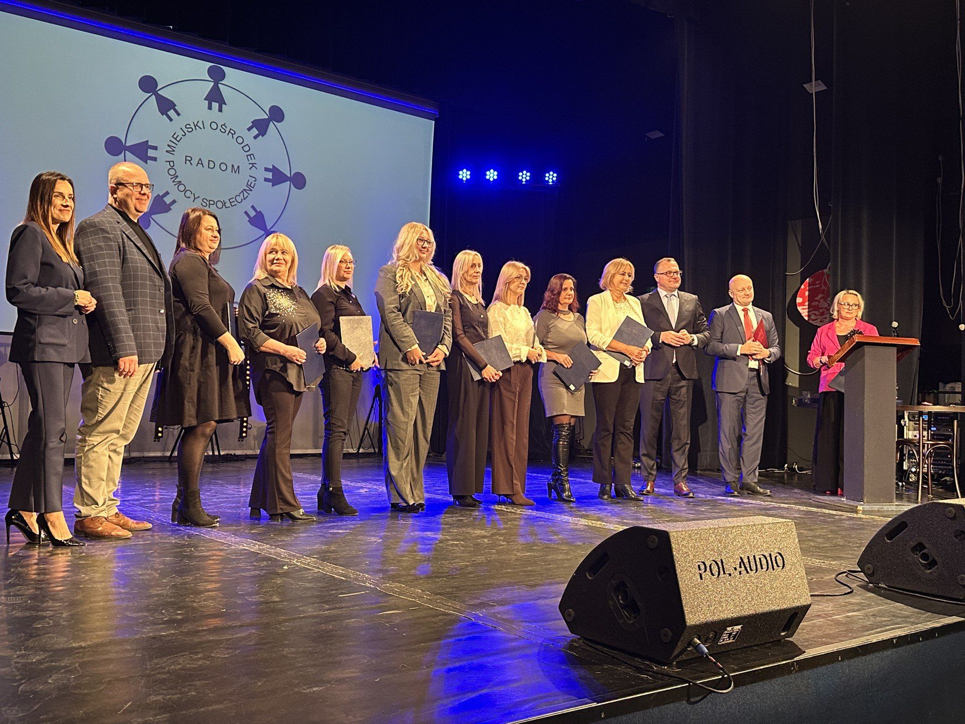 Nagrodzeni pracownicy Zespołu Pracy Socjalnej numer 3.