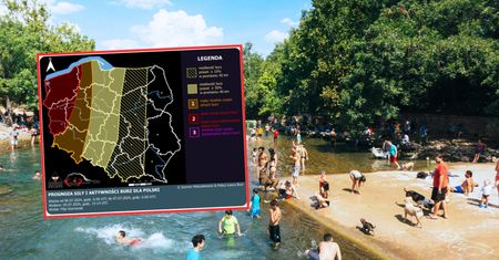 W weekend zrobi się gorąco nad Polską. Znów będą nam dokuczać burze