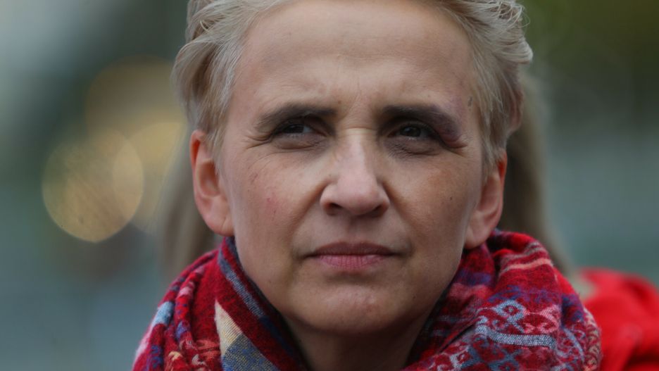 Konferencja prasowa Lewicy w Warszawie
09.10.2023 Warszawa Ulica Jana Pawla Woronicza Siedziba TVP Konferencja prasowa Lewicy pod has?em Nierowna walka wyborcza nie uchroni PiS przed przegrana
fot. Adam Burakowski/REPORTER
N/z: Joanna Scheuring-Wielgus
Adam Burakowski/REPORTER