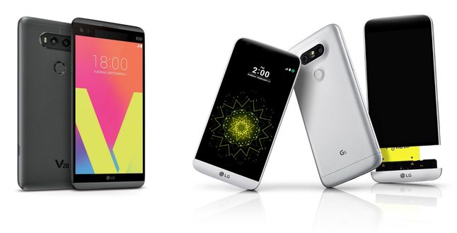 LG V20 i LG G5