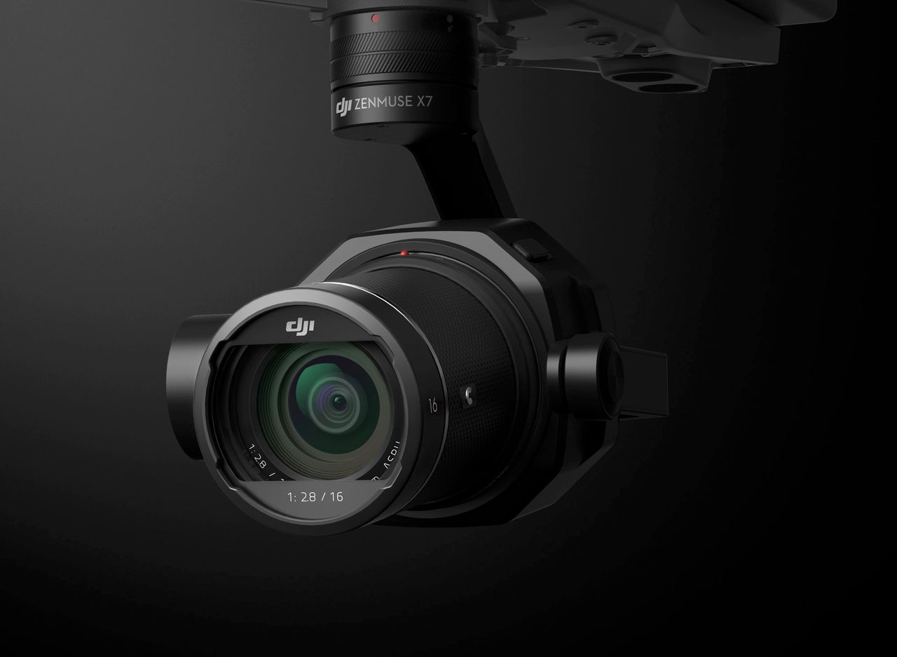 DJI Zenmuse X7 - pierwsza kamera Super 35 mm do filmów lotniczych z drona