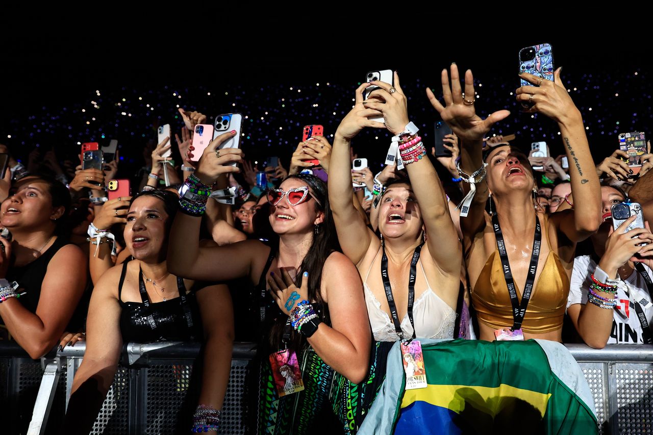 Taylor Swift concert in Rio de Janeiro