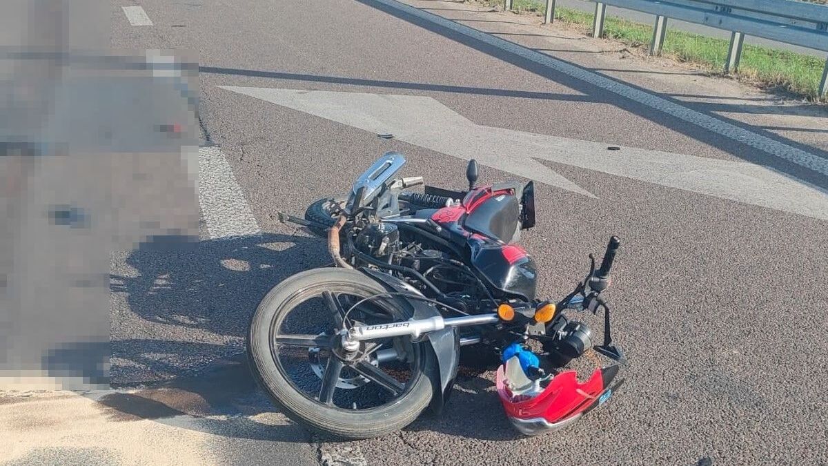 Motocyklista z Białej Podlaski