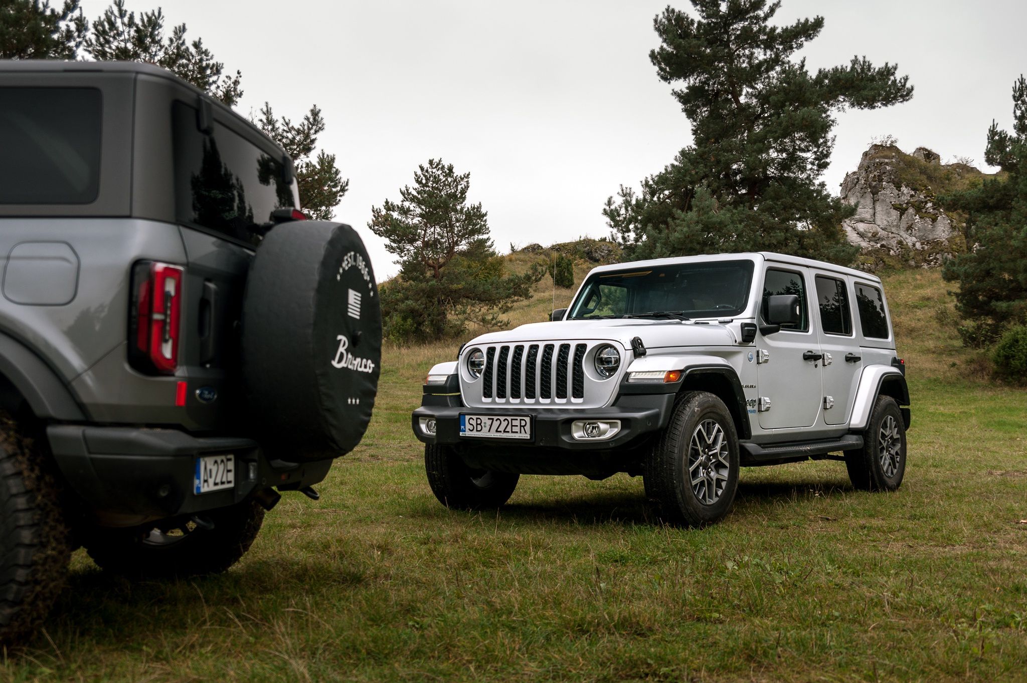 Defender, Bronco, Wrangler