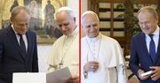 Tusk wyszedł ze spotkania z papieżem. "Jestem poruszony"