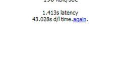 Speed test na komórce 1