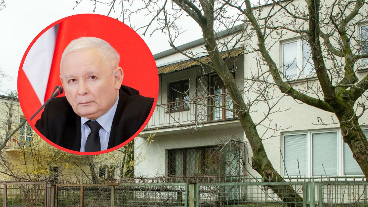 Tak wygląda dom Jarosława Kaczyńskiego