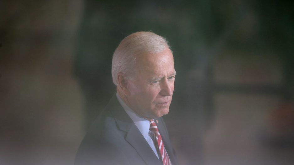 WEST POINT, IOWA - OCTOBER 23: Democratic Presidential candidate former Vice President Joe Biden speaks to guests during a campaign stop at the Small Grand Things event center on October 23, 2019 in West Point, Iowa. The 2020 Iowa Democratic caucuses will take place on February 3, 2020, making it the first nominating contest for the Democratic Party in choosing their presidential candidate.  (Photo by Scott Olson/Getty Images)