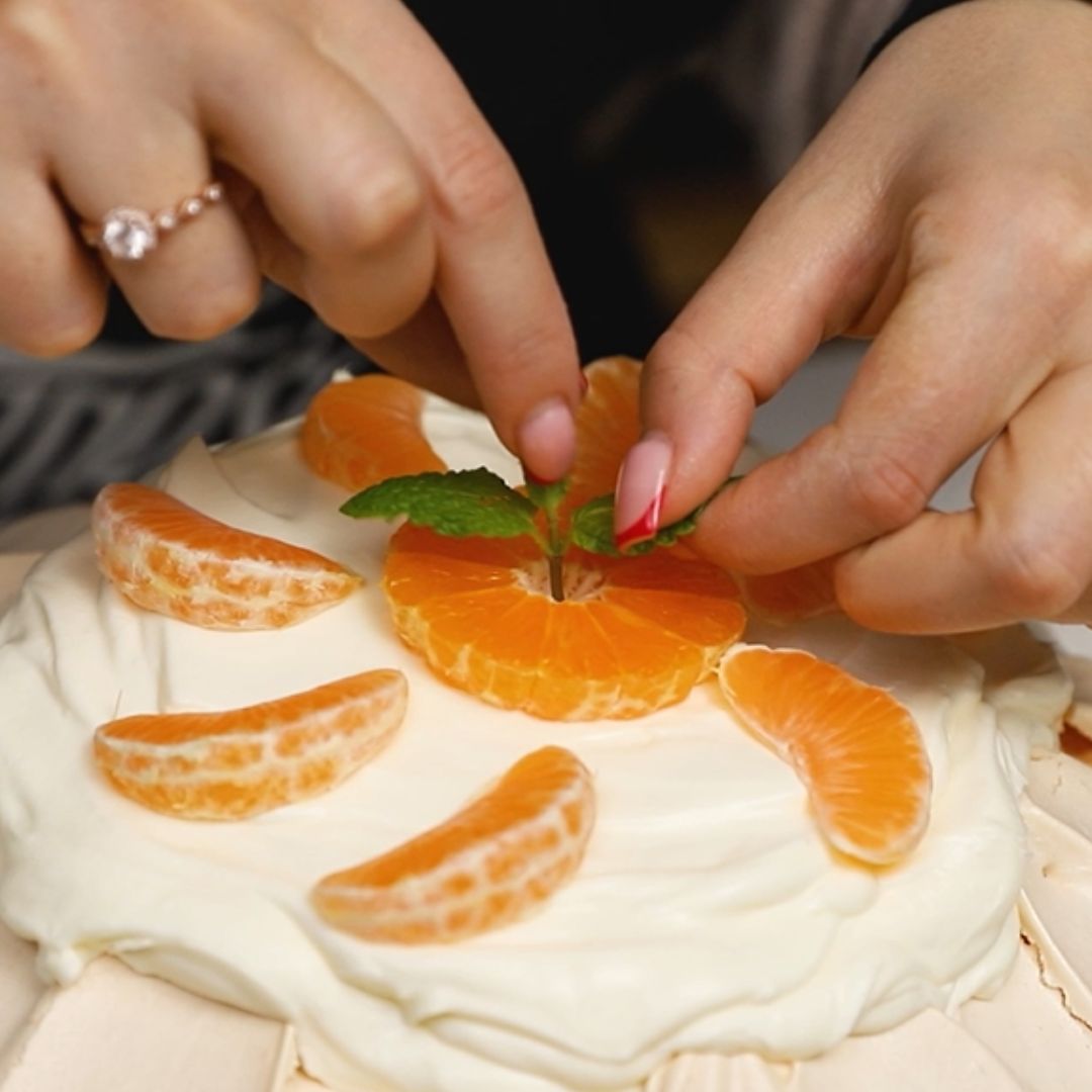 In the end, all that's left is decorating the baked goods.