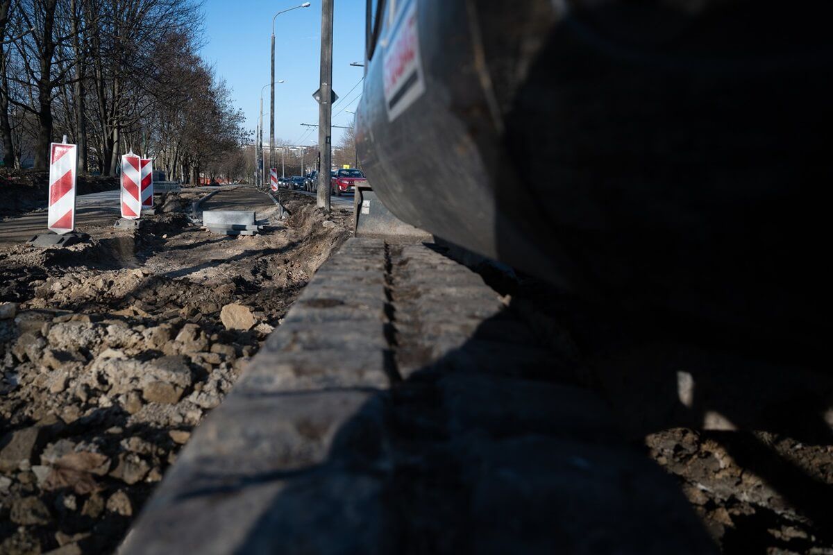 Budowa chodników na ul. Diamentowej w Lublinie