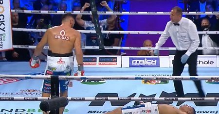 Gwiazdor Big Brothera brutalnie nokautuje w ringu. Marcin Najman kpi