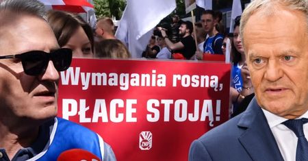 Tak nauczyciel ocenił Tuska. "Czerwona kartka dla rządu"