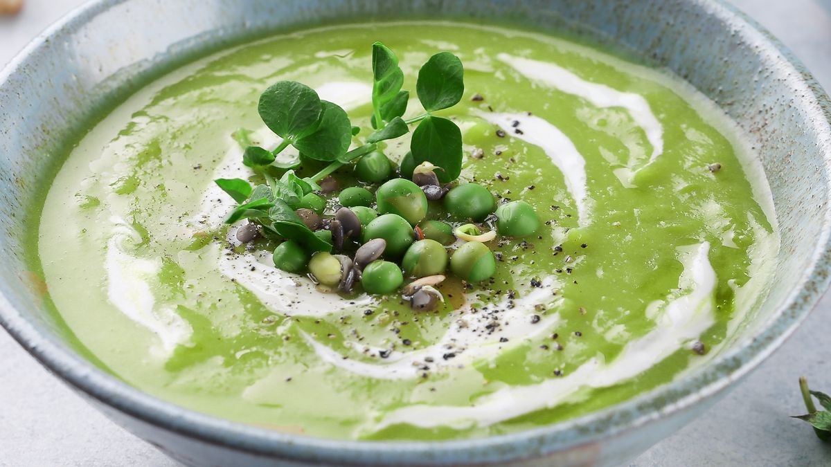 Pyszny krem z groszku