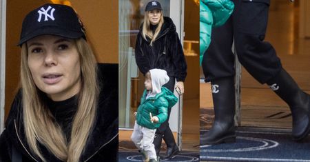 Izabela Janachowska opuszcza swój concept store w kaloszach Chanel za PIĘĆ TYSIĘCY ZŁOTYCH (ZDJĘCIA)