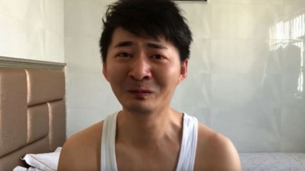 Chen Qiushi został aresztowany za nagłaśnianie przebiegu pandemii koronawirusa w Chinach (Twitter.com)