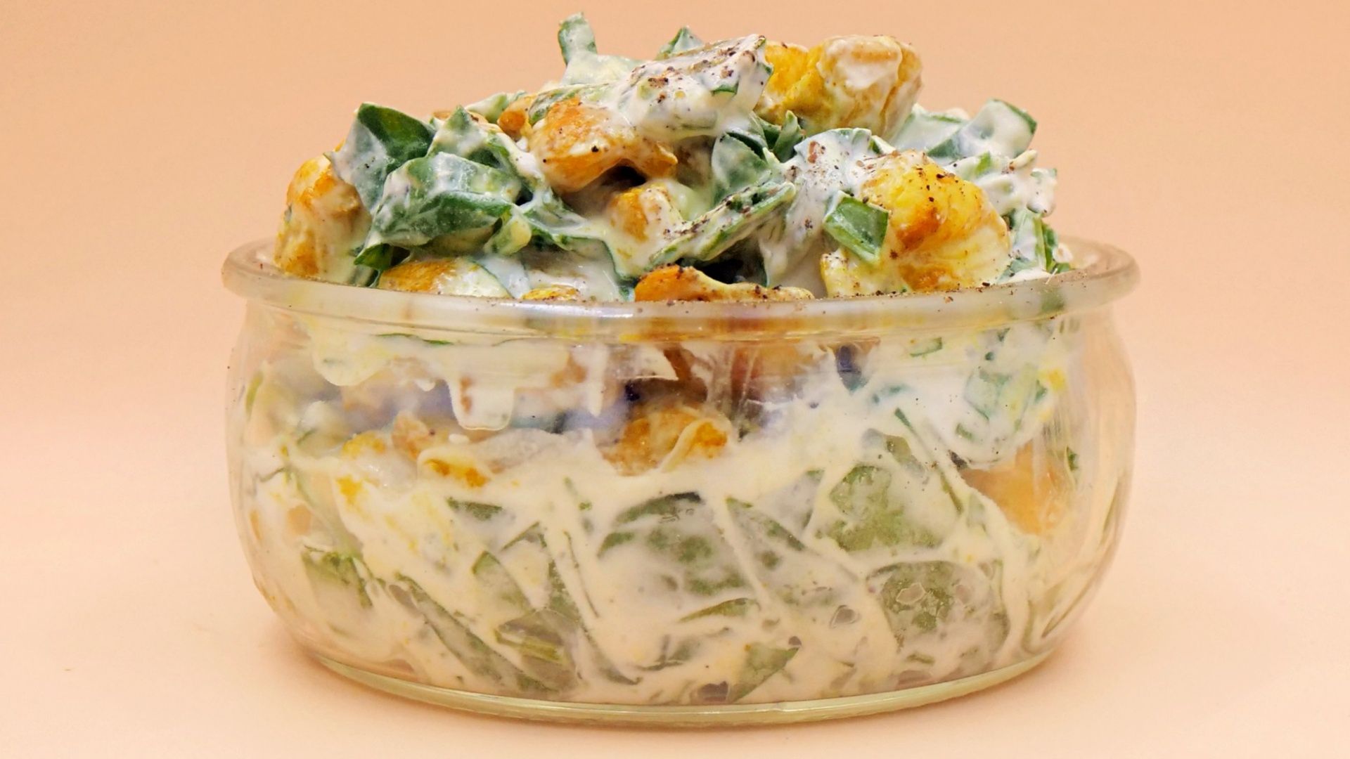 Pasta z kurczaka i szpinaku