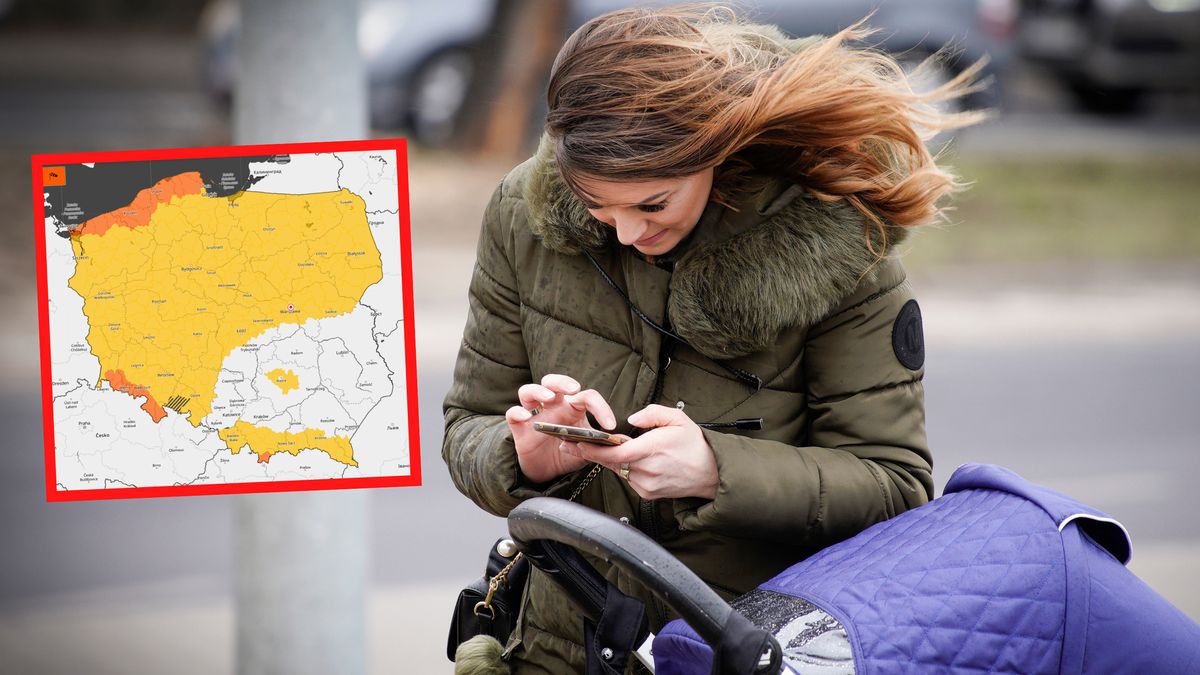 IMGW ostrzega przed silnym wiatrem