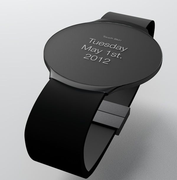 Touch Skin OLED - elegancki i prosty zegarek o wielu twarzach 2