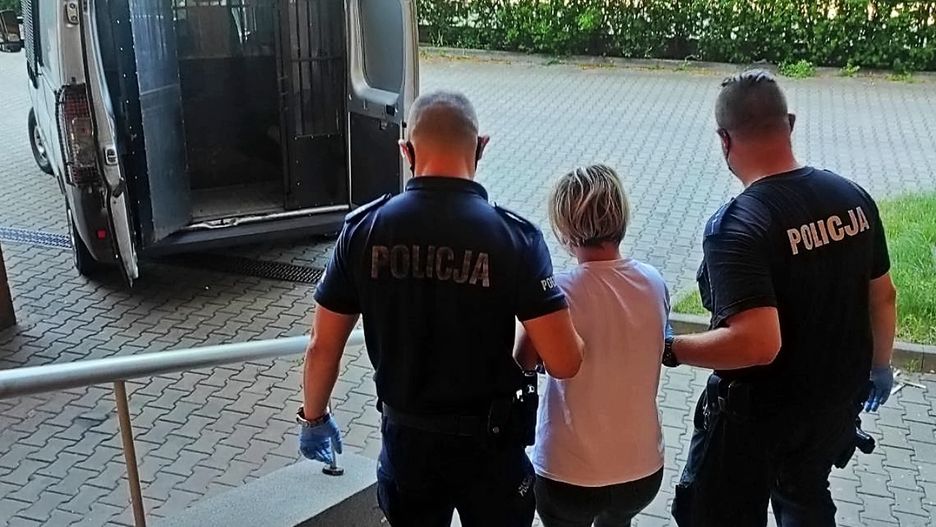 Zatrzymanie pracownicy z banku w Tomaszowie Mazowieckim 