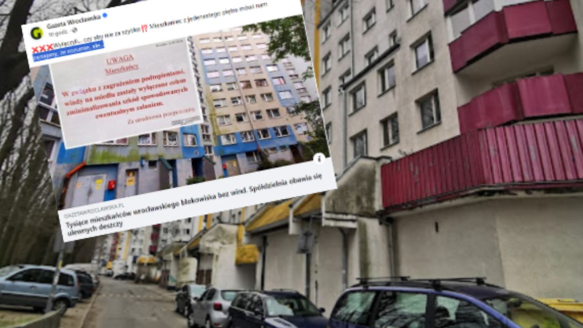 Na wrocławskim Kozanowie wyłączyli windy w wieżowcach.