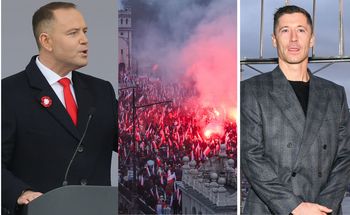 Nawrocki z mocnym przemówieniem, Lewandowski się tłumaczy [SKRÓT DNIA]