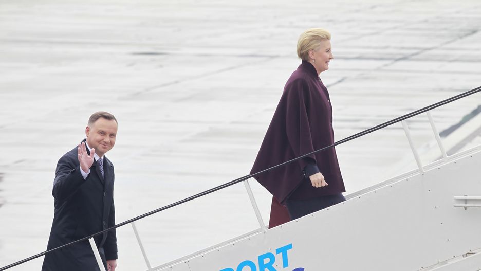 Watykan. Prezydent Duda z małżonką na audiencji u papieża Franciszka 