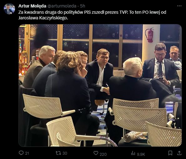Tak wyglądała nocna "obrona" TVP przez PiS