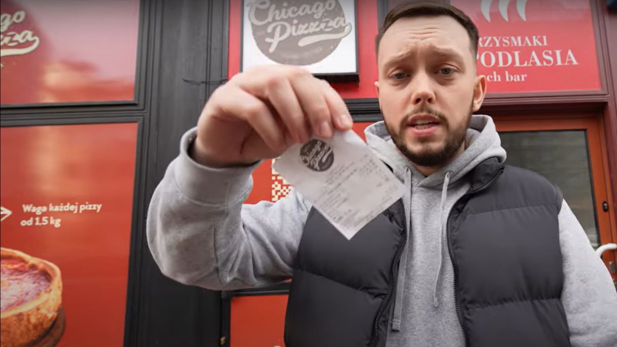 Pizza za prawie 150 zł 