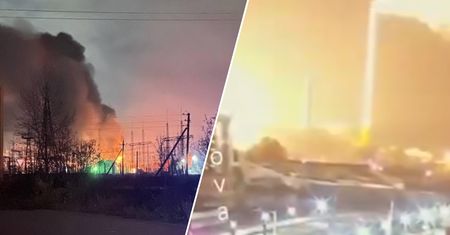 Orzeł płonie. Nocny atak Ukrainy