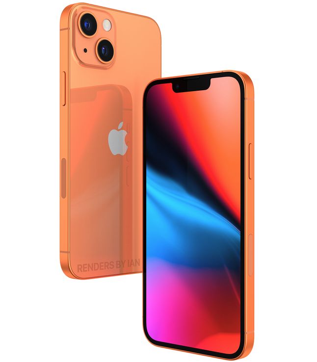 iPhone 13 - wizualizacja na podstawie przecieków