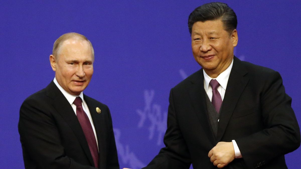 Władimir Putin i Xi Jinping