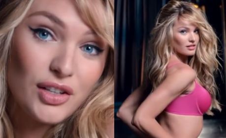 Candice Swanepoel reklamuje bieliznę!