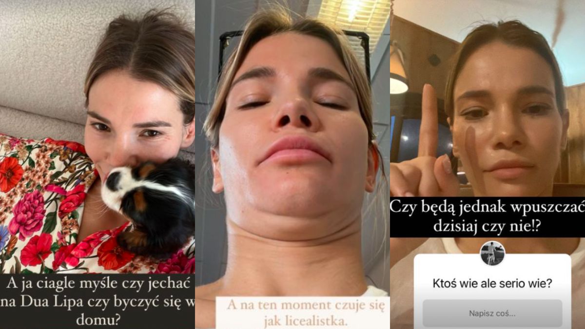 Maja Bohosiewicz chwali się jazdą pociągiem na gapę, bo chciała zobaczyć Duę Lipę