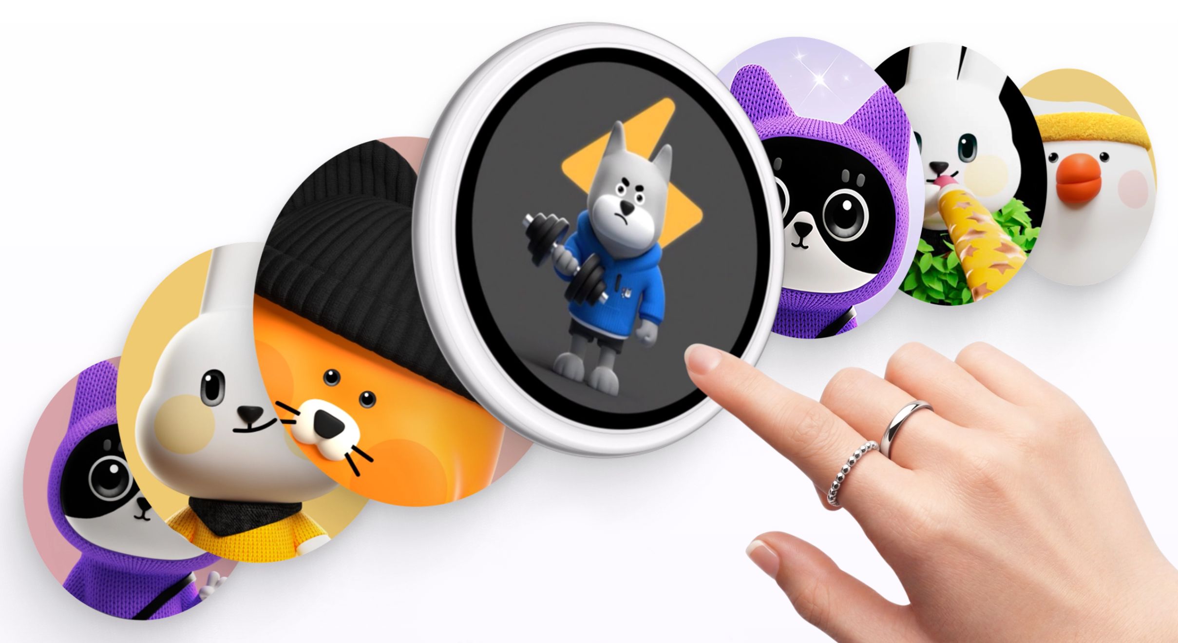 OPPO Bubble i Interactive Pets