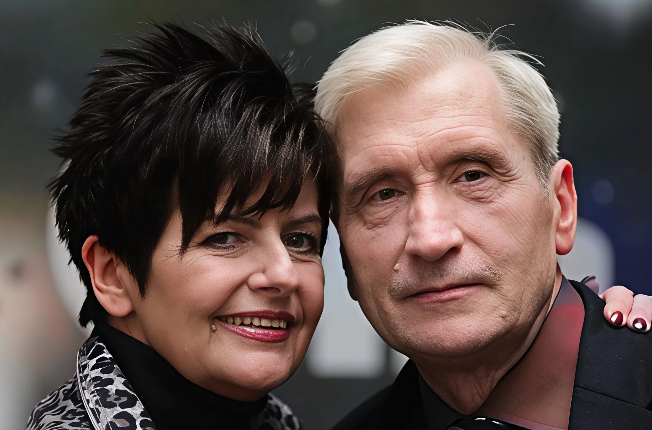 Joanna Senyszyn z mężem