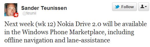 Nokia Drive 2.0 z nawigacją offline już w przyszłym tygodniu