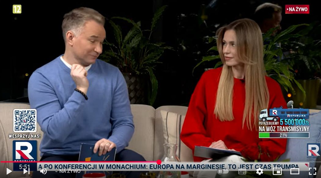 Screen z programu "Republika Wstajemy"