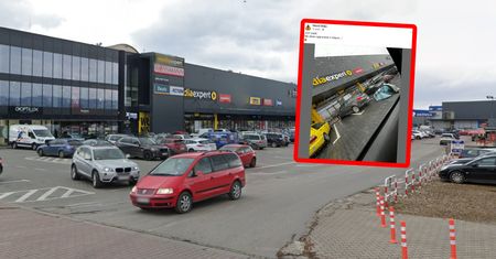 Przed sklepem chwycił za telefon. Zdjęcie auta krąży po sieci