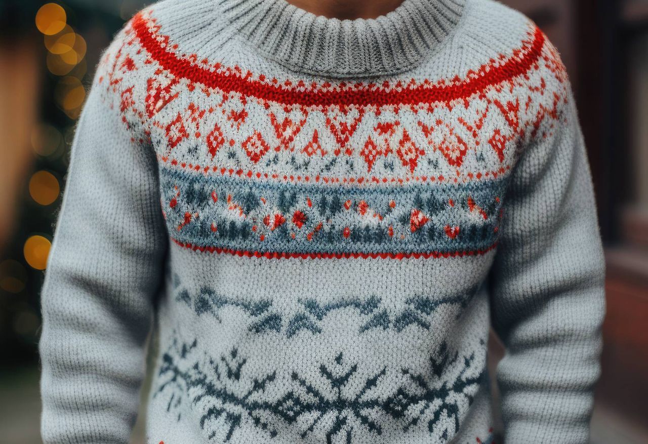 Sweter w stylu "Jingle Bell Sweaters"