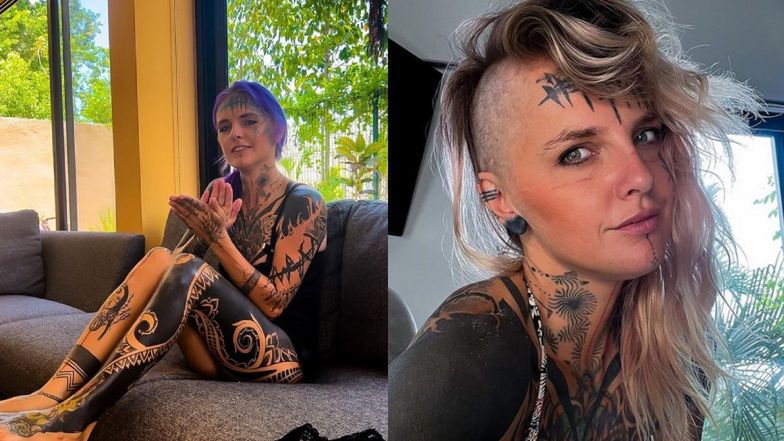 Tiktokerka twierdzi, ze przez tatuaże nie może znaleźć pracy. Chwali się, że wcale jej nie potrzebuje