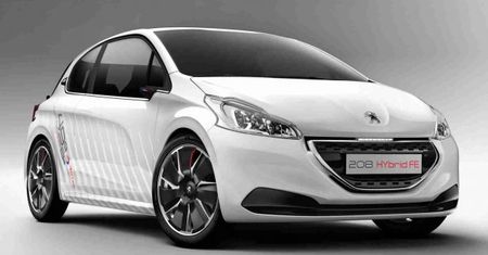 Peugeot 208 Hybrid FE Concept - francuska Scuderia?