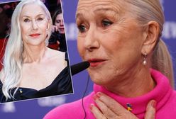 77-letnia Hellen Mirren na czerwonym dywanie w Berlinie. Co za dekolt!