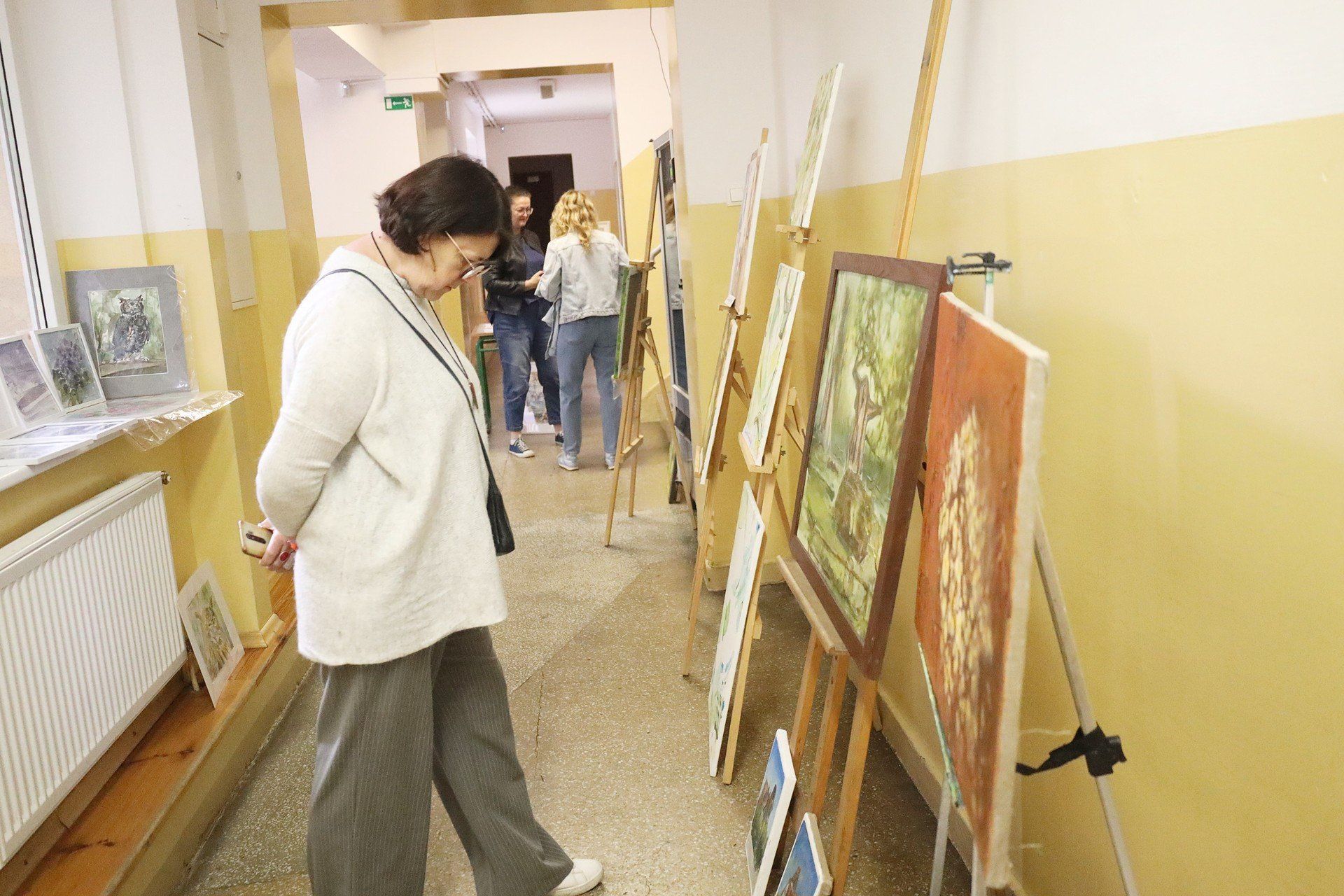Plener malarski Związku Artystów Plastyków w Grzybnie