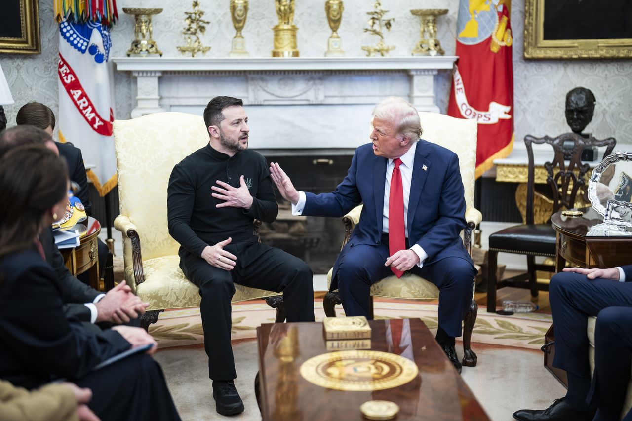 Trump zwrócił się do Zełenskiego. Takie słowa przed jego wizytą w Białym Domu