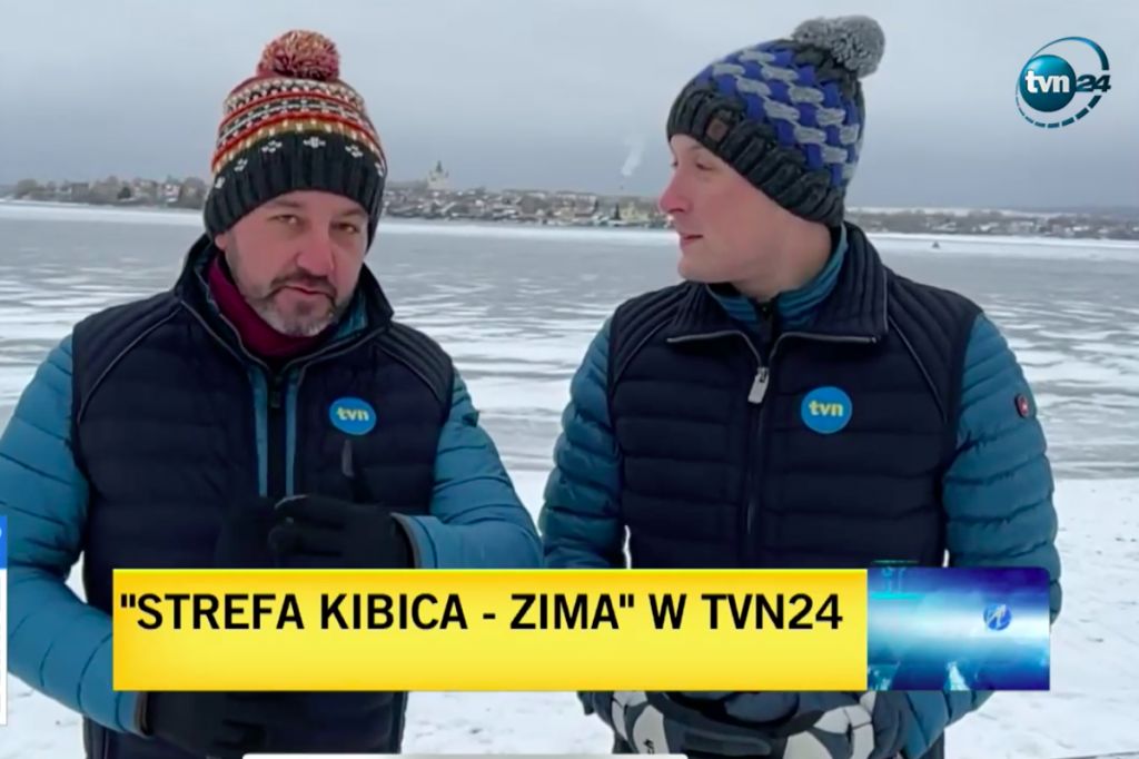 Krzysztof Skórzyński (po lewej)  w nowej roli w Niżnym Tagile. Obok Kacper Merk 