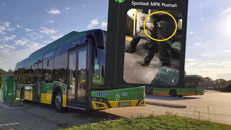 Poznań. Atak w autobusie? "Miał przy sobie nóż i młotek" 