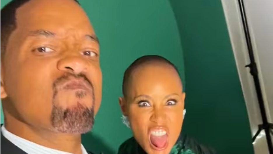 Will Smith i Jada Pinkett Smith tuż przed wyjściem na Oscary