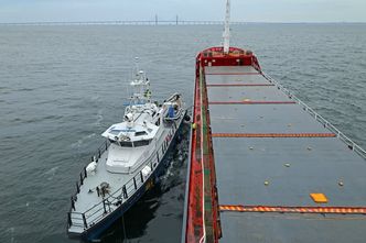 Kolejny statek osiadł na mieliźnie na Bałtyku. Płynął do Rosji